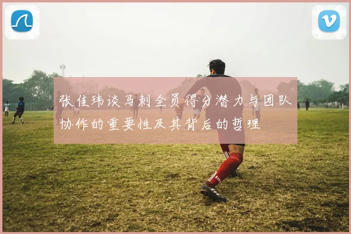 张佳玮谈马刺全员得分潜力与团队协作的重要性及其背后的哲理